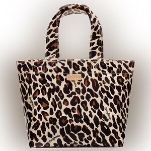 Consuela Mona Mini Bag Leopard Print Tote Bag NWT